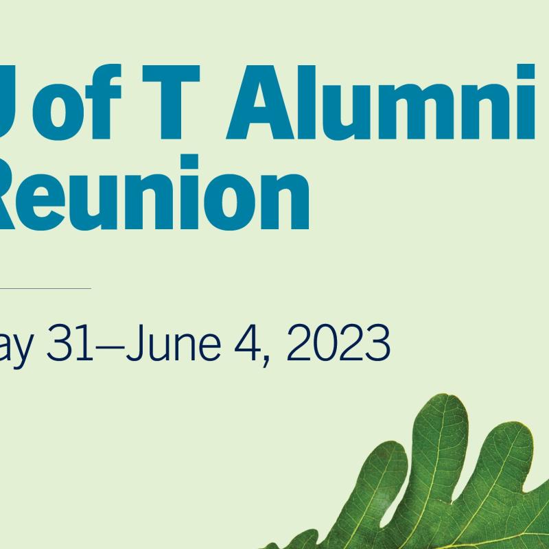Alumni Reunion 2023 May 31 - June 4
