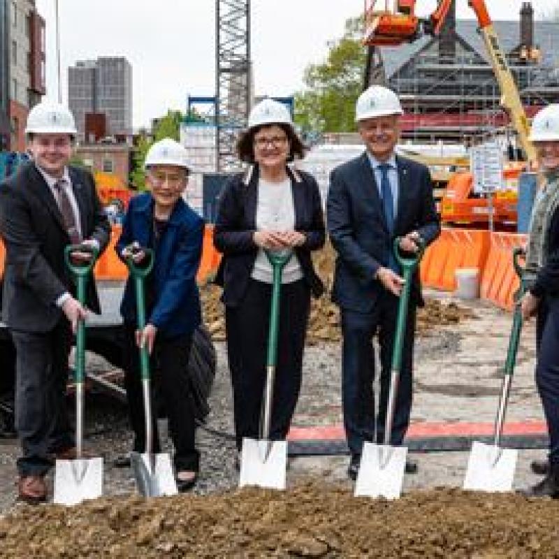 Image of Michael Nebesny, Carol Chin, Anna Kennedy, Meric Gertler, Antoinette Handley.