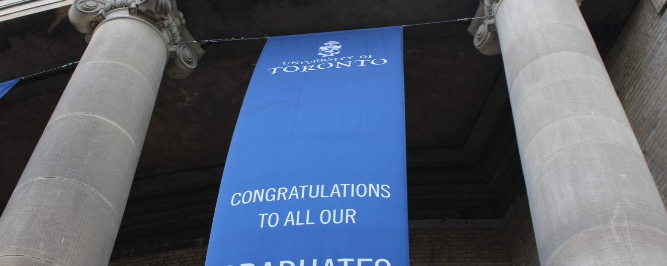 Convocation Hall Banner