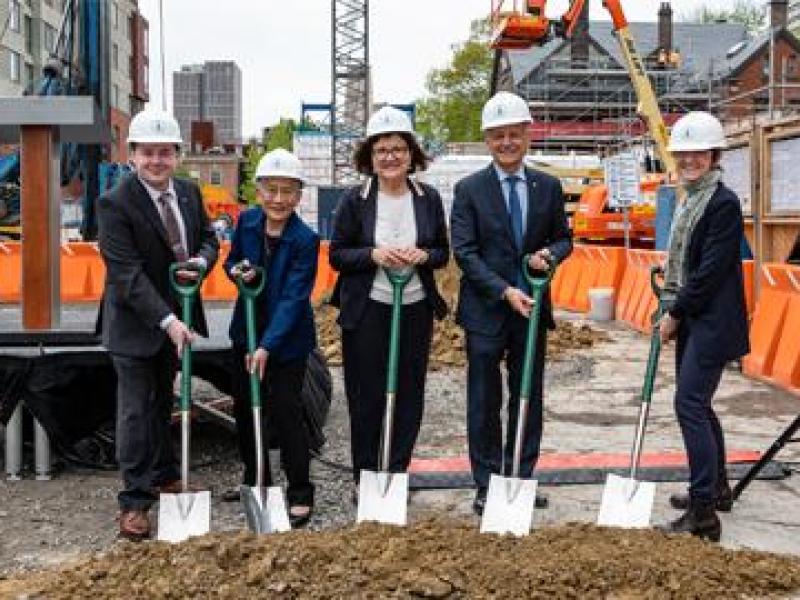 Image of Michael Nebesny, Carol Chin, Anna Kennedy, Meric Gertler, Antoinette Handley.