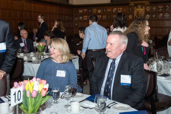 Alumni at Awards Dinner