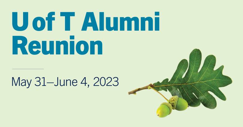 Alumni Reunion 2023 Banner - May 31 - June 4