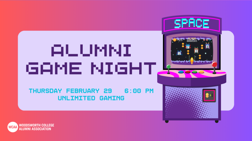 Alumni Game Night Poster Feb 29 