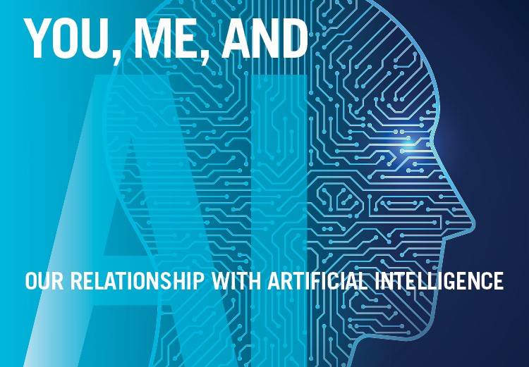 Poster for 'You, Me, and A.I." Event.