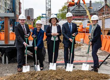 Image of Michael Nebesny, Carol Chin, Anna Kennedy, Meric Gertler, Antoinette Handley.