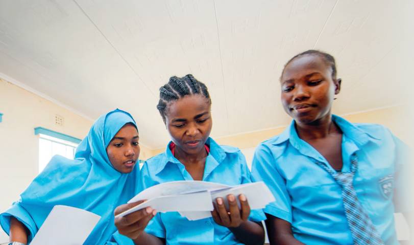 Three students